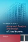 Image for Advanced Analysis and Design of Steel Frames