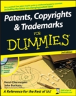 Image for Patents, copyrights &amp; trademarks for dummies