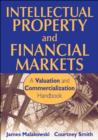 Image for Intellectual property and financial markets  : a valuation and commercialization handbook