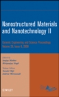 Image for Nanostructured materials and nanotechnology  : ceramic engineering and science proceedingsVolume 29,: Issue 8