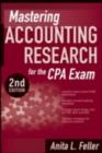 Image for Mastering accounting research for the CPA exam