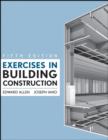 Image for Exercises in Building Construction