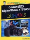 Image for Canon EOS Digital Rebel XTi/400D for dummies