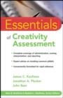 Image for Essentials of creativity assessment