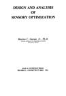 Image for Design and analysis of sensory optimization