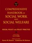 Image for Comprehensive Handbook of Social Work and Social Welfare