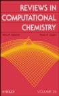Image for Reviews in Computational Chemistry, Volume 26