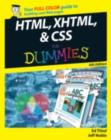 Image for HTML, XHTML &amp; CSS for dummies.