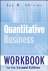 Image for Quantitative Business Valuation Workbook : Step-by-Step Exercises to Help Master Quantitative Business Valuation