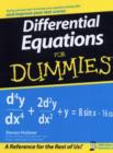 Image for Differential equations for dummies