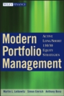 Image for Modern portfolio management  : active long/short 130/30 equity strategies