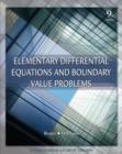 Image for Elementary differential equations and boundary value problems