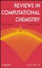 Image for Reviews in computational chemistry. : Vol. 26