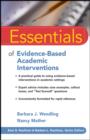 Image for Essentials of evidence-based academic interventions