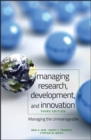 Image for Managing research, development, and innovation  : managing the unmanageable