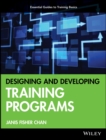 Image for Designing and developing training programs