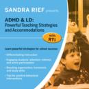 Image for ADHD &amp; LD : Powerful Teaching Strategies and Accommodations with RTI - DVD
