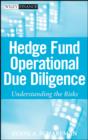 Image for Hedge fund operational due diligence: understanding the risks