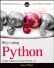 Image for Beginning Python  : using Python 2.6 and Python 3.1