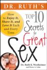 Image for Dr. Ruth&#39;s Top Ten Secrets for Great Sex