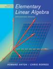 Image for Elementary linear algebra: Applications version