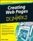 Image for Creating Web pages for dummies.