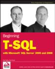 Image for Beginning T-SQL with Microsoft SQL Server 2005 and 2008