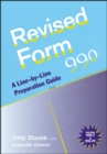 Image for Revised Form 990  : a line-by-line preparation guide