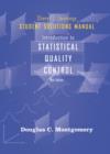 Image for Student solutions manual to accompany Introduction to statistical quality control, sixth edition, Douglas C. Montgomery : Student Solutions Manual