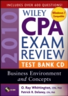 Image for Wiley CPA Exam Review 2010 Test Bank CD-ROM : Business Environment and Concepts