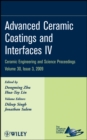 Image for Advanced Ceramic Coatings and Interfaces IV, Volume 30, Issue 3