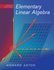 Image for Elementary linear algebra