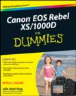 Image for Canon Eos Rebel Xs/1000d for Dummies