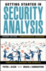Image for Getting Started in Security Analysis