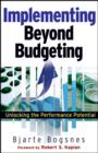 Image for Implementing beyond budgeting: unlocking the performance potential
