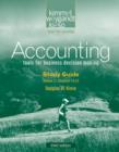 Image for Study Guide Volume II to Accompany Accounting, 3r.Ed