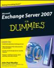 Image for Microsoft Exchange Server 2007 for Dummies