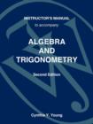 Image for Algebra and Trigonometry : Instructor&#39;s Manual