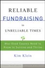Image for Reliable fundraising  : strategies for surviving and thriving in crisis and calm