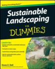 Image for Sustainable landscaping for dummies