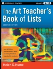 Image for The art teacher&#39;s book of lists