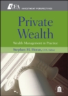 Image for Private Wealth: Advances in Wealth Management Practices