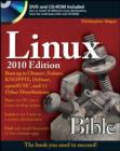 Image for Linux bible  : boot up to Ubuntu, Fedora, KNOPPIX, Debian, openSUSE, and 13 other distributions