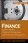 Image for Finance: Financial Markets, Business Finance and Asset Management