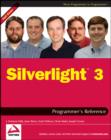 Image for Silverlight 3: programmer&#39;s reference