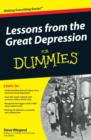 Image for Lessons from the Great Depression For Dummies