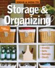 Image for Ideas &amp; how-to storage &amp; organizing
