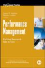 Image for Performance Management: Putting Research Into Action