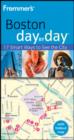 Image for Frommer&#39;s Boston day by day