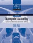 Image for Managerial accounting  : tools for business decision makingStudy guide